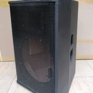 Box Speaker Monitor 2 Way 15 Inch plus Corong Tweeter - Handle Besi 18mm semi meranti