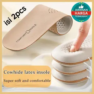 Insole sepatu empuk bahan Latex sol sepatu murah pria dan wanita