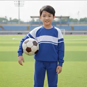 Gomader Setelan Baju Olahraga Sekolah Anak TK/PAUD Kuljur Biru Benhur Seragam bola