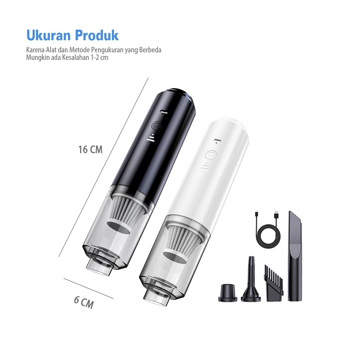 Penyedot Debu Portable Mini Wireless Rumah Mobil Serbaguna Vacuum Cleaner - YT-M2054 Penyedot Debu Portable Mini Wireless Rumah Mobil Serbaguna Vacuum Cleaner - YT-M2054
