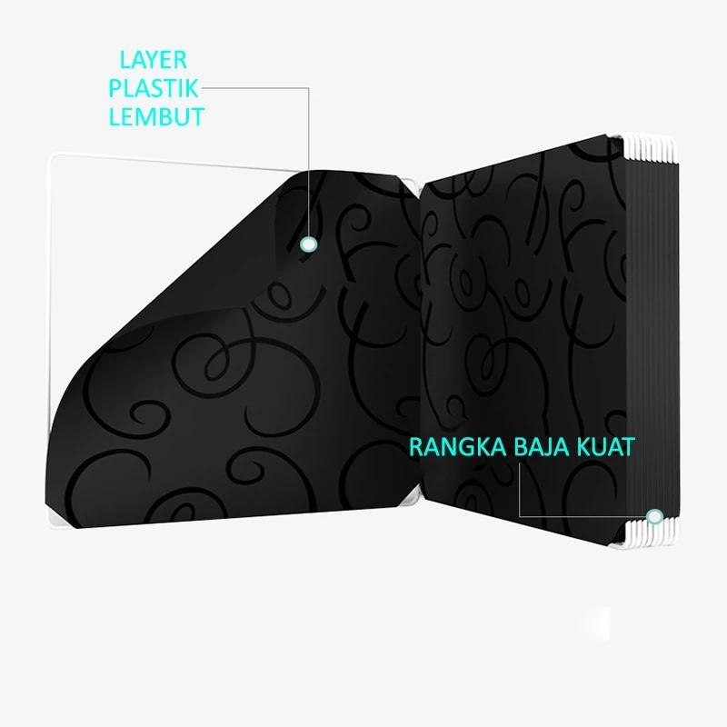 New Product Lemari Pakaian Rangka Besi 17 Pintu + 2 Gantungan Baju Lemari Plastik Lemari Kabinet PVC 5