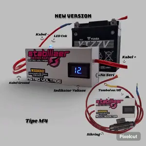 Stabilizer Aki Stabilizer accu Penghemat BBM Astro voltage Tipe M4 Original