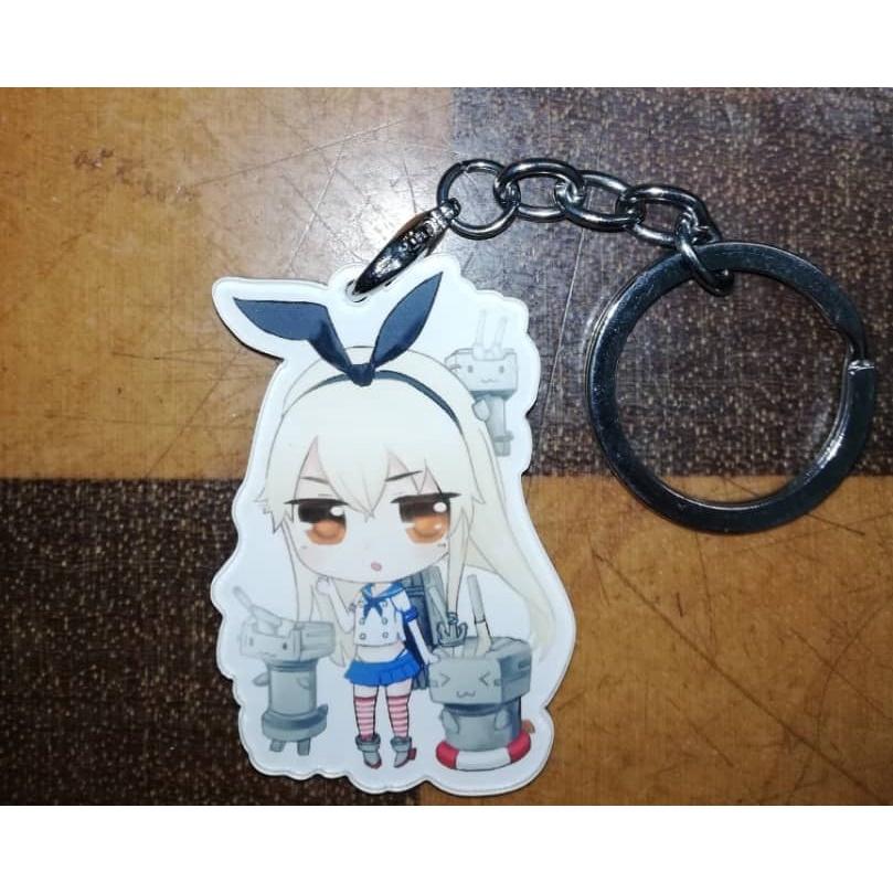 [Xsaye] Shimakeze Doujin Fan Art Acrylic Charm Keychain *Kantai Collection (KanColle)*