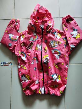 Product Review of JAKET PARASUT ANAK "PINK RAINBOW" FULL PRINTING Santai from S**n 0