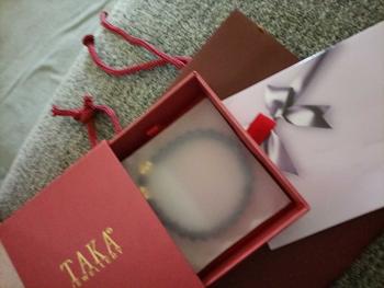 Product Review of TAKA Jewellery 999 Pure Gold Double Baby Pixius with 6mm Beads Bracelet from D**y 1