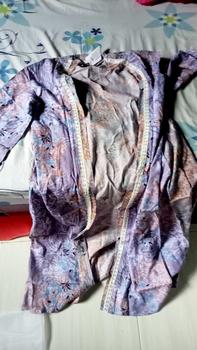 Product Review of NEW PRODAK OUTER CANTIKK READY STOKKKK Twill Wanita Panjang Casual Rayon Atasan long cardigan dress Muslim Motif Kardigan Oversize Hitam Putih from m**👶 2
