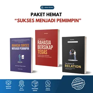PAKET PEMIMPIN [ RAHASIA SUKSES MENJADI PEMIMPIN + RAHASIA BERSIKAP TEGAS + THE POWER OF RELATION ] - YASH MEDIA - BEST SELLER - 100% ORIGINAL