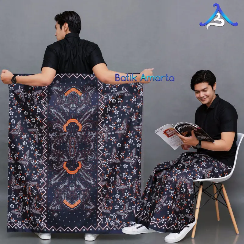 [ 90rb dapat 3pcs ] SARUNG BATIK MOTIF KEKINIAN TERBARU GUS IQDAM 8