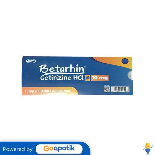 BETARHIN 10 MG STRIP 10 TABLET