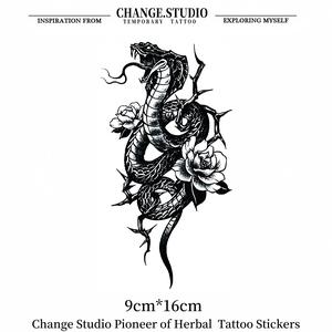 Tatu Sementara, Tatu Ular, Tahan 15 Hari, Kalis Air dan Tahan Sapuan, Pelekat Tatu