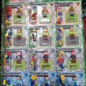 roboman superwarior minecraft isi 12pcs