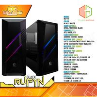 Gambar CASING CUBE GAMING RUFYN - ATX Case Tempered Glass RGB FRONT PANEL dari Techno Computer Bali Kota Denpasar 1 Tokopedia