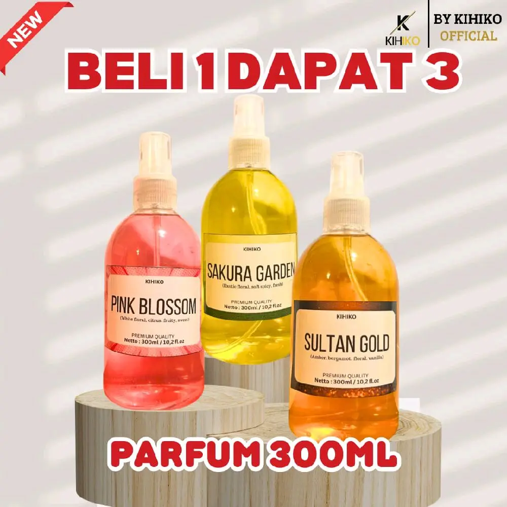 [COD] PROMO BELI 1 DAPAT 3 PARFUM 100ML  WANGI SEMERBAK PRIA WANITA