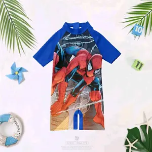 Baju Renang Anak Lucu Karakter 1 sampai 12 Tahun Lengan Pendek Bahan Spandek Balon Premium