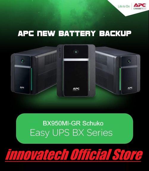 Gambar APC BX950MI-GR UPS 950VA 520W Schuko USB Software BVX900LIMS BVG900IGR BVG900I-GR BVG900IGR BX950MIGR BX950 BX950UMS dari Innovatech Official Kota Administrasi Jakarta Pusat Tokopedia