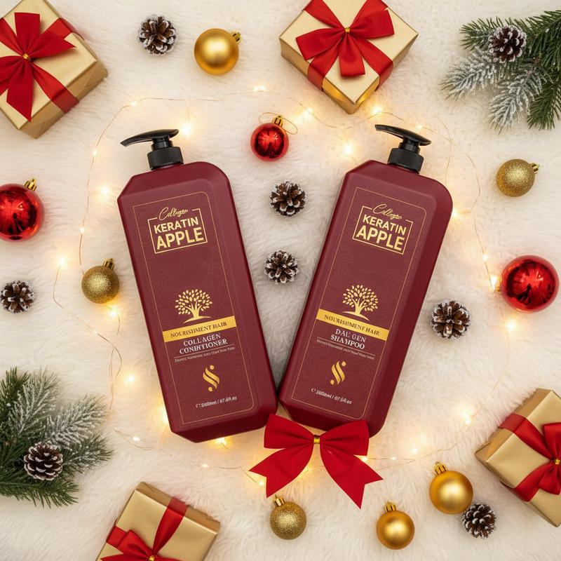 MP AK CẶP DẦU GỘI – XẢ KERATIN APPLE COLLAGEN 2000ML Giải pháp phục hồi và nuôi dưỡng tóc chuyên sâu – chuẩn salon cao cấp!