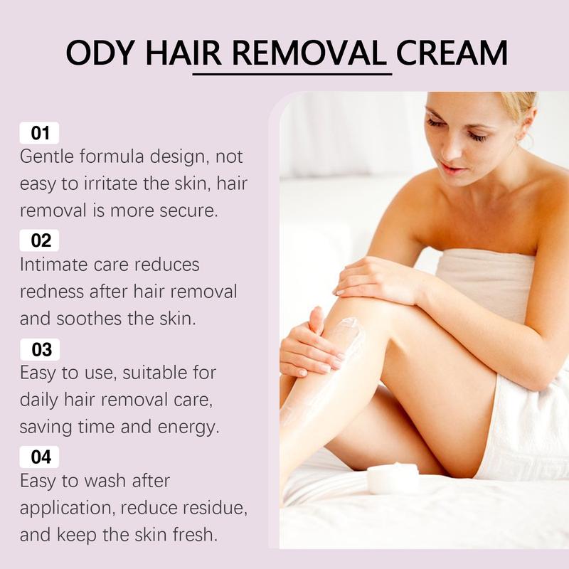 Product Introduction of ceAura Body Hair Removal Cream Gentle Body Hair Removal Hand & Leg Hair Cleansing Unisex Hair Removal Skin Balm 8