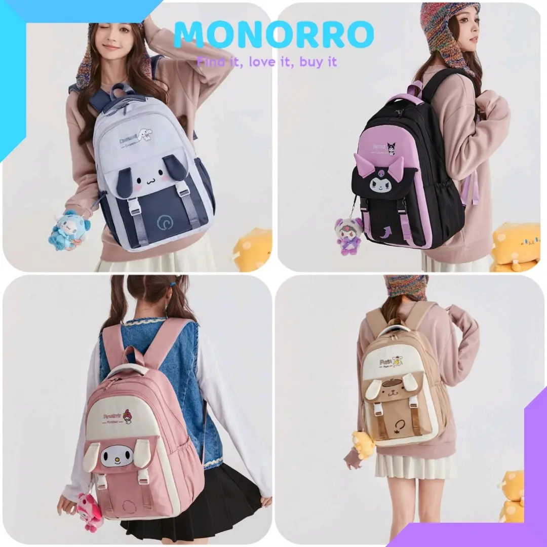 Tas Ransel Sanrio Backpack Sanrio Premium Tas Ransel Anak Sekolah Sanrio