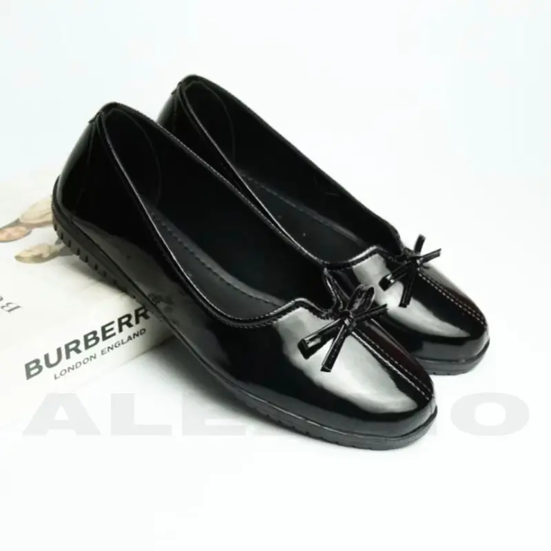 SEPATU WANITA FLATSHOES ALEXA SERIES ALEZZIO || SEPATU WANITA KEKINIAN Black BLT.02 1