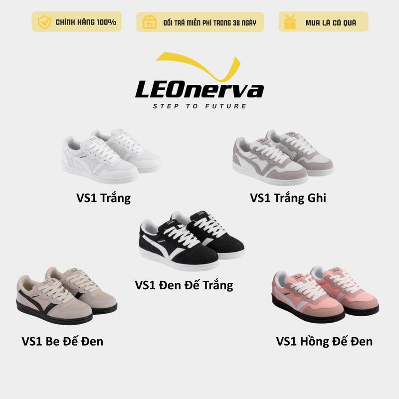Giày Thể Thao Sneaker Unisex LEOnerva 808 Lưới VS1 - 6 Màu Basic