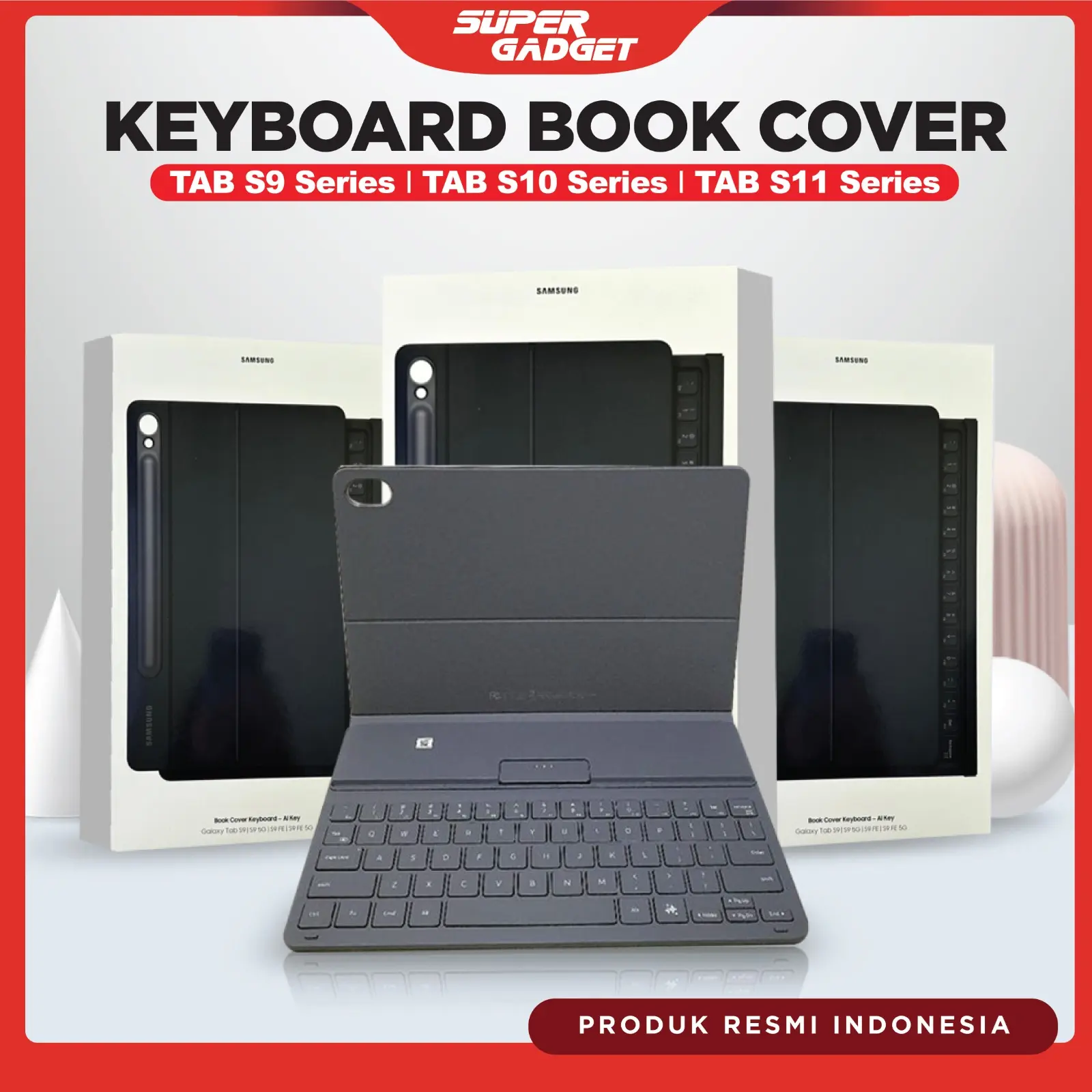 Keyboard Book Cover Tablet Samsung Tab S Series S10 Lite S10 FE FE+ S10+ S10 Ultra S9