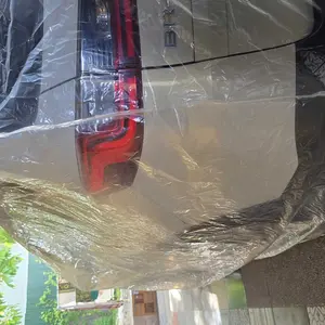 Body car Cover Mobil plastik Innova Reborn mobilio brv rush Avanza brio Pajero Fortuner byd Pelindung MOBIL Transparan Tebal tahan lama fit sesuai kendaraan