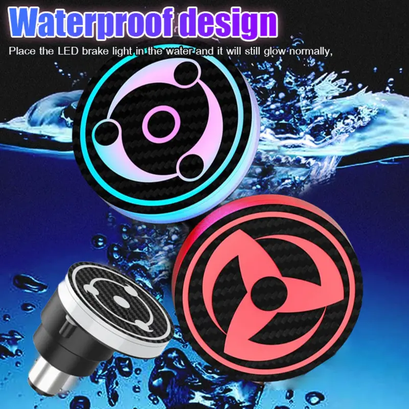 Mặt Led Xoay Sharingan, Có Vòng Đèn Cầu Chéo 3D, Thích Hợp Cho Xe Điện, Xe Máy Và Ô Tô, Vận Chuyển Trong Vòng 24 Giờ 0