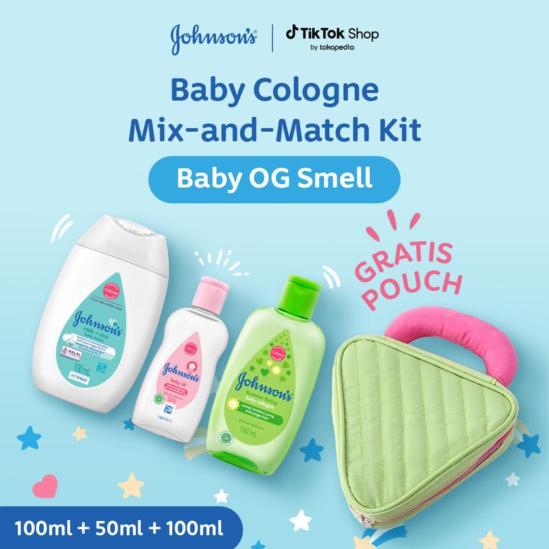 JOHNSON'S Baby OG Smell - Baby Cologne Mix-and-Match Kit FRE - Shop ...