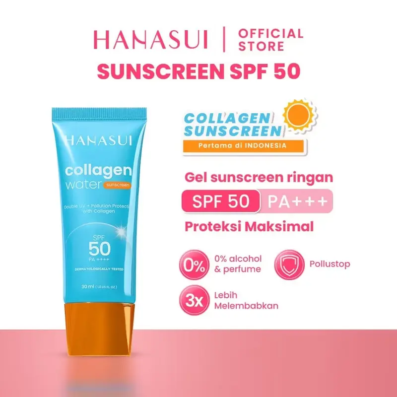 Hanasui Ageless Starter Pack (bdl) - Sunscreen SPF 50 + Serum Gold 20ml 2