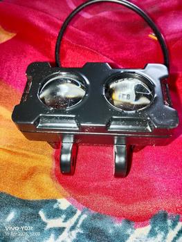 Product Review of 2PCS Lampu Tembak Lampu Sorot 2 Mata lampu mobil SQL Lampu Tembak LED Laser SQL OWL Laser LED D3 SQL 2 Mata Putih Kuning Car Kabel Truk from @**3 0