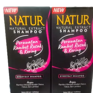 NATUR SHAMPOO PERAWATAN RAMBUT KERING & RUSAK 140ML