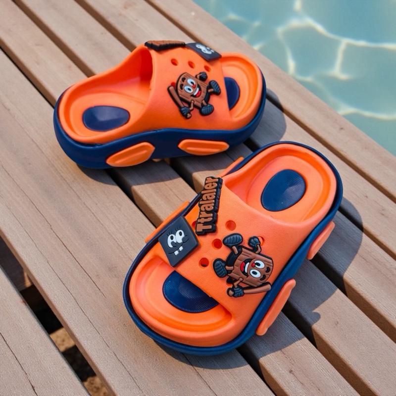  Dép Bánh Mì Hình Gấu Tung tung Cho Bé – Mềm Êm Siêu Dễ Thương – Dép Trẻ Em Mẫu Tung tung đế thể thao 