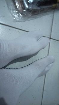 Product Review of Kaos Kaki Anti Slip Ukuran L Panjang Sebetis Wanita Bahan Nilon Spandex Lembut Muslim from m**8 0