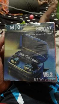 Product Review of 2024   NEW TWS M20pro Headset Bluetooth  Earphone Powerbank 3800mAh Full Bass 10D HiFi Stereo Wireless Bluetooth 5.3 Earphone  LED Display 12Bulan Garansi Headphone Ponsel from A**h 0