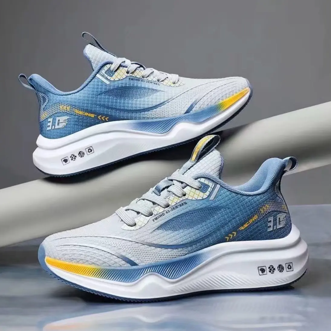 FN OCASU C8 BLUE Sepatu Olahraga FN Running Sneakers Pria Wanita OCASU Blue - Shoes, Casual C8 Blue