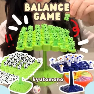 KYUTOGAME Balance Frog & Astronot & Panda Mainan Tantangan Menyeimbangkan Kodok Astronot Mainan Edukasi Board Games