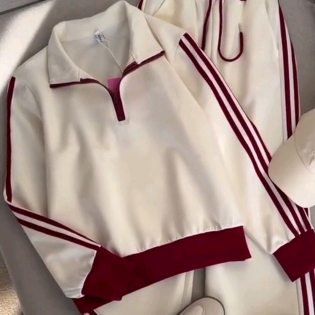 MOLETOM GOLA ALTA  FEMININO FLANELADO COM  LISTRAS NA MANGA  OVERZISE ELEGANTE outono/inverno