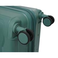 Gambar Navy Club Aulus Koper Hardcase - Fiber PP 4 Roda Putar TSA Lock - Size 20 Inch - Black dari Navy Club Kota Administrasi Jakarta Utara 3 Tokopedia