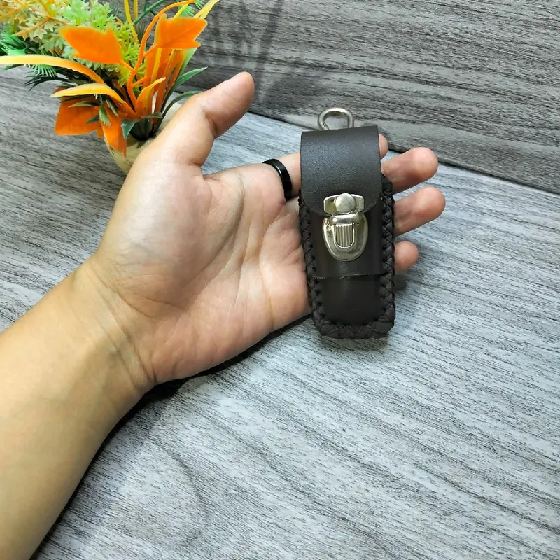 Sarung Kulit Pipa Handmade Aksesoris Pria Untuk Pipa 1