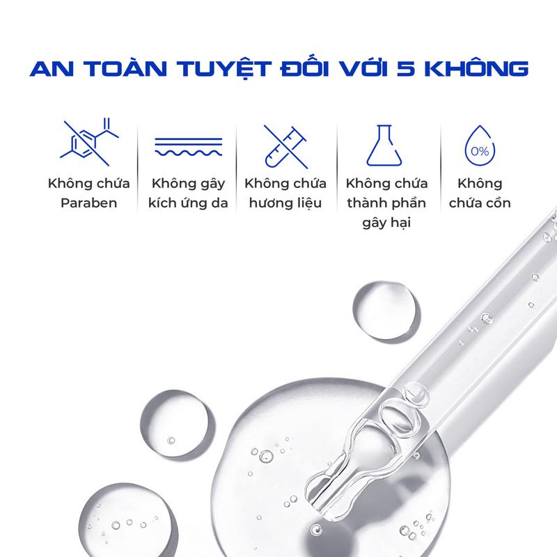 Serum dưỡng trắng da mặt nam giới Nio-C SEVENLAB dưỡng sáng, mờ thâm vượt trội 30ml 6