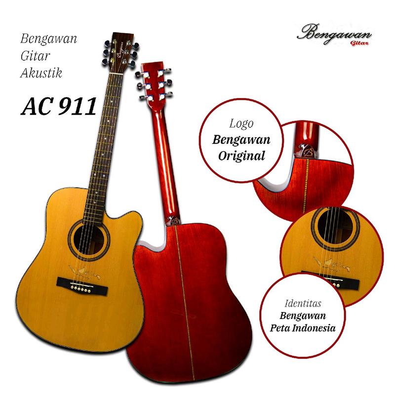 Bengawan Gitar AC 911 Akustik Elektrik 6