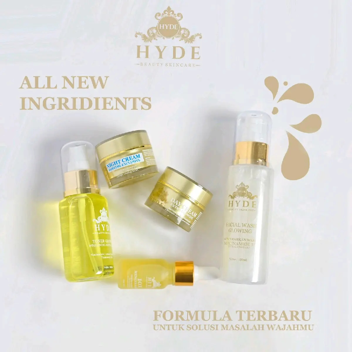 HYDE BEAUTY SKINCARE FORMULA TERBARU