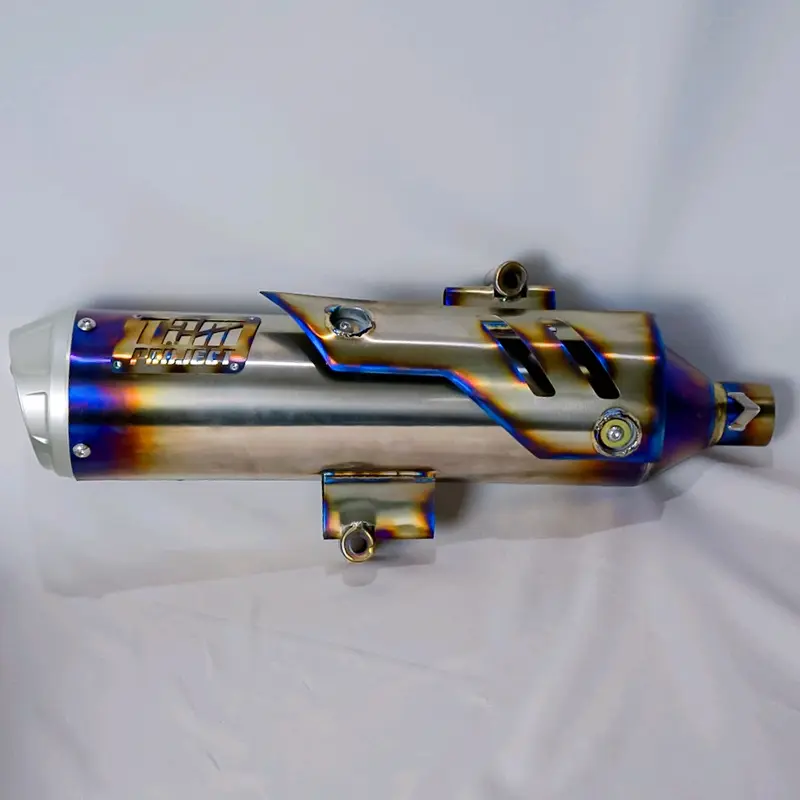 TZM PROJECT - ST ULTIMATE PRO KNALPOT TITANIUM SERIES Motorcycle 3
