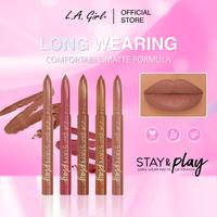Gambar LA GIRL Stay & Play Matte Lip Crayon - Truly Yours	 dari LA Girl Indonesia Kota Administrasi Jakarta Barat 3 Tokopedia