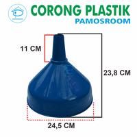 Gambar Pamosroom Corong Minyak Plastik Tebal Corong Oli Minyak Air Bensin Funnel Sedang Anti Pecah Corong Plastik Multifungsi 15cm, 25cm dan 30cm Kitchenware - 25cm dari pamosroom Kota Administrasi Jakarta Utara 1 Tokopedia