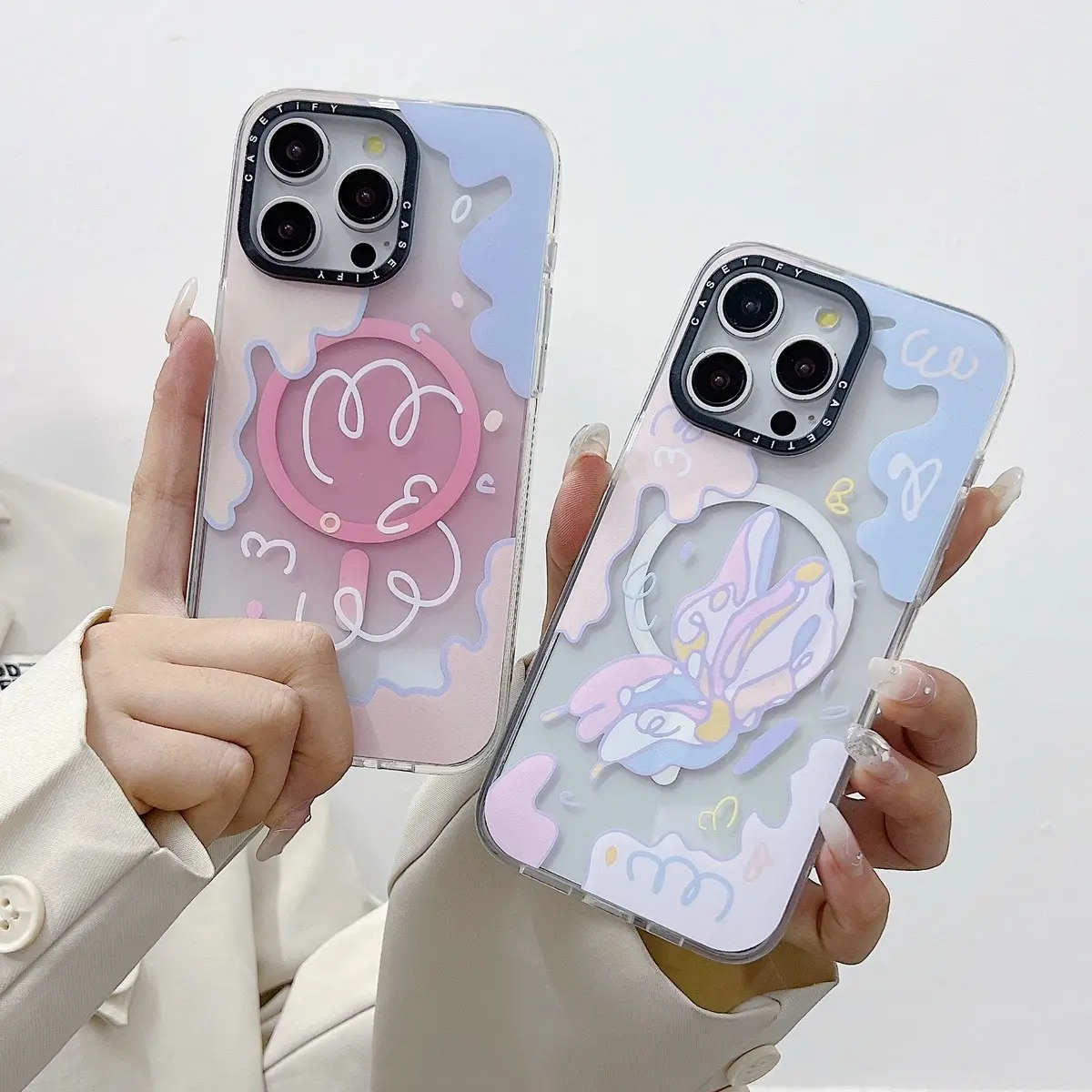 Sweet Butterfly Magnet Case IP11/11 Pro Max/12/12 Pro/12 Pro Max/13/13 Pro/13 Pro Max/14/14 Pro/14 Pro Max/15/15 Pro/15 Pro Max