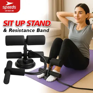 Speeds Sit Up Stand Double Holder + Tali Resistance Alat Sit Up 022-4A