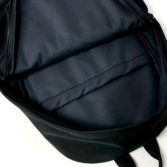 Kariemake -Tas ransel sekolah punggung cocok untuk Pria wanita (Unisex) Bahan kanvas D300 backpack Cewek Cowok 3