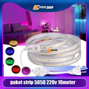 lampu led strep sudah ada stop