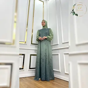 Tsurayaa Salwa - Celina Set |  Gamis Ceruty |